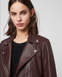 DALBY LEATHER BIKER JACKET