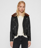 RIGBY LUX LEATHER BIKER JACKET
