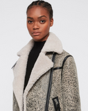 REI SHEARLING BIKER JACKET
