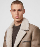 COLEMAN SHEARLING BIKER JACKET