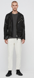ROUNDHOUSE LEATHER BIKER JACKET