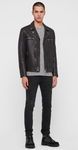 HEARN LEATHER BIKER JACKET