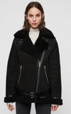 REI SHEARLING BIKER JACKET