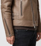 COLEMAN SHEARLING BIKER JACKET