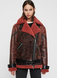 HAWLEY SHEARLING BIKER JACKET