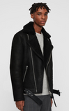 BYWARD SHEARLING BIKER JACKET