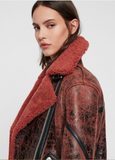 HAWLEY SHEARLING BIKER JACKET