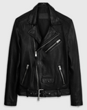 ROUNDHOUSE LEATHER BIKER JACKET